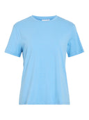 VINORA S/S T-SHIRT - BLISSFUL BLUE