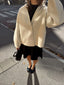 VIJUICE LOOSE L/S JACKET - SUPER LIGHT NATURAL
