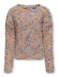 KOGLUCA LS  O -NECK KNT ROSE SMOKE