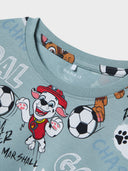 NMMJUBI PAW NREG SS TOP DUSTY BLUE