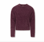 KOGPIUMO GLITTER L/S O- NECK KNIT - ROSE WINE