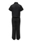KOGSARAH LONG SATIN NIGHTWEAR SET BLACK