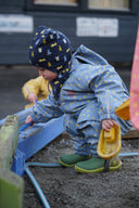 BABYREGNDRESS DUGG - MJUK BLÅ