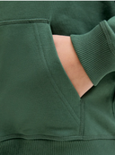 JORNORREBRO EMB SWEAT HOOD JNR - SYCAMORE