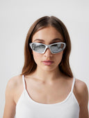 NLNFREY SUNGLASSES SILVER