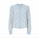YASZIGLY LS KNIT CARDIGAN - SKYWAY BIRCH