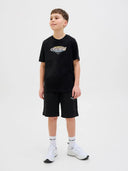 JPSTVESTERBRO SWEAT SHORTS JNR BLACK