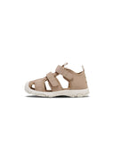 SANDAL VELCRO INFANT - BEIGE