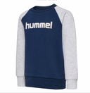HMLMINI REG BASE SWEAT SET - DRESS BLUES