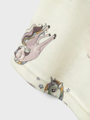 NMFWILLITUS WOOL LS TOP SNOW WHITE