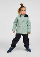 VANTTI SOFTSHELLJAKKE - STONE GREEN