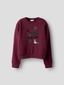 NKFTEKAS LS NREG SWEAT - BURGUNDY