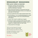 REPARASJONSLAPPER TIL REGNTØY