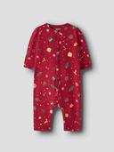 NBNVISMAS LS NIGHTSUIT - JESTER RED