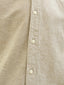 JJBREEZE LINEN BLEND SHIRT JNR CROCKERY