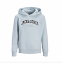 JJECALEB VARSITY SWEAT HOOD JNR - CELESTIAL BLUE