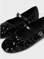 NKFRENNA BALLERINA SHOE - BLACK