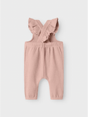 NBFNOELLA LOOSE SWEAT OVERALL - CAMEO ROSE