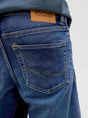 JJIRICK JJICON SHORTS JNR - BLUE DENIM