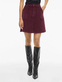 VIFROST CORDUROY A-LINE HW SKIRT - FIG