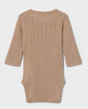 NBFOHUSA LS BODY - OXFORD TAN