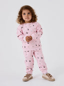 NMFBRIGITTA NREG SWEAT PANT BRU BALLERINA/MELANGE