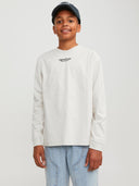 JORVESTERBRO TEE LS CREW NECK - MOONBEAM