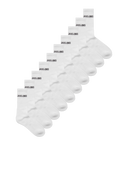 JACREGEN TENNIS SOCKS 10 PACK WHITE