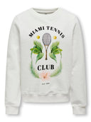 KOGJULIA L/S TENNIS O-NECK CLOUD DANCER