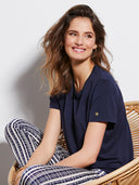 NINA T-SHIRT NAVY