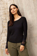 VIVIAN BLOUSE - BLACK