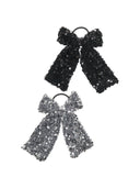 KOGSHY GLITTER BOW 2-PACK ELASTICS