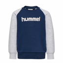 HMLMINI REG BASE SWEAT SET - DRESS BLUES