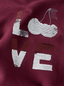 NKFTEKAS LS NREG SWEAT - BURGUNDY