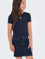 KOGJUICY HW WESTERN SHORT SKIRT DNM DARK BLUE DENIM