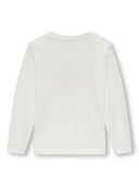 KMGKITA REG L/S SHAKE TOP - CLOUD DANCER