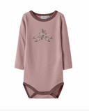 NBFWILLOW WOOL LS BODY - ANTLER/LONG FLOWER