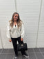 VIJUICE LOOSE L/S JACKET - SUPER LIGHT NATURAL