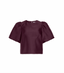 VISHINA 2/4 O-NECK TOP - FIG