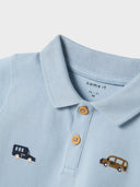 NMMDEXTER SS POLO TOP CELESTIAL BLUE