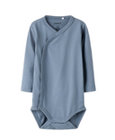 NBMVROLLE LS WRAP BODY - FLINT STONE