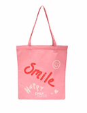 KOGTOTEM TOTE BAG LILAC SACHET/HAPPY SMILE