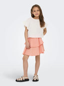 KOGTHYRA LIFE LAYERED SKIRT SALMON
