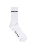 JACBASIC LOGO TENNISSOCK 5 PACK - WHITE