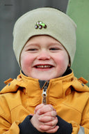 PANNEBÅND BOMULL GRØNN M/TRAKTOR