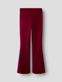 NKFFRIKKALI BOOTCUT PANT - BURGUNDY