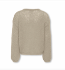 KOGNORDIC LIFE LS O-NECK KNT - HUMUS