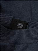 NMMJARED BLUEY NREG SWE PANTS UNB SKY - NAVY BLAZER