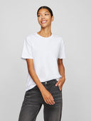 VINORA S/S T-SHIRT - BRIGHT WHITE