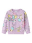 NMFFIRA PEPPA NREG SWEAT UNB CPLG ORCHID BLOOM